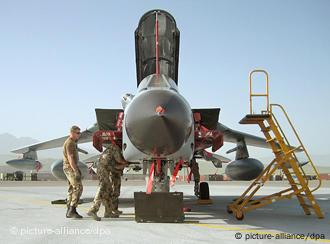 Tornado Kampfflugzeug in Afghanistan