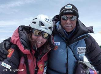 Ralf Dujmovits und Gerlinde Kaltenbrunner