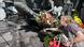 The Warsaw Uprising memorial, with wreaths